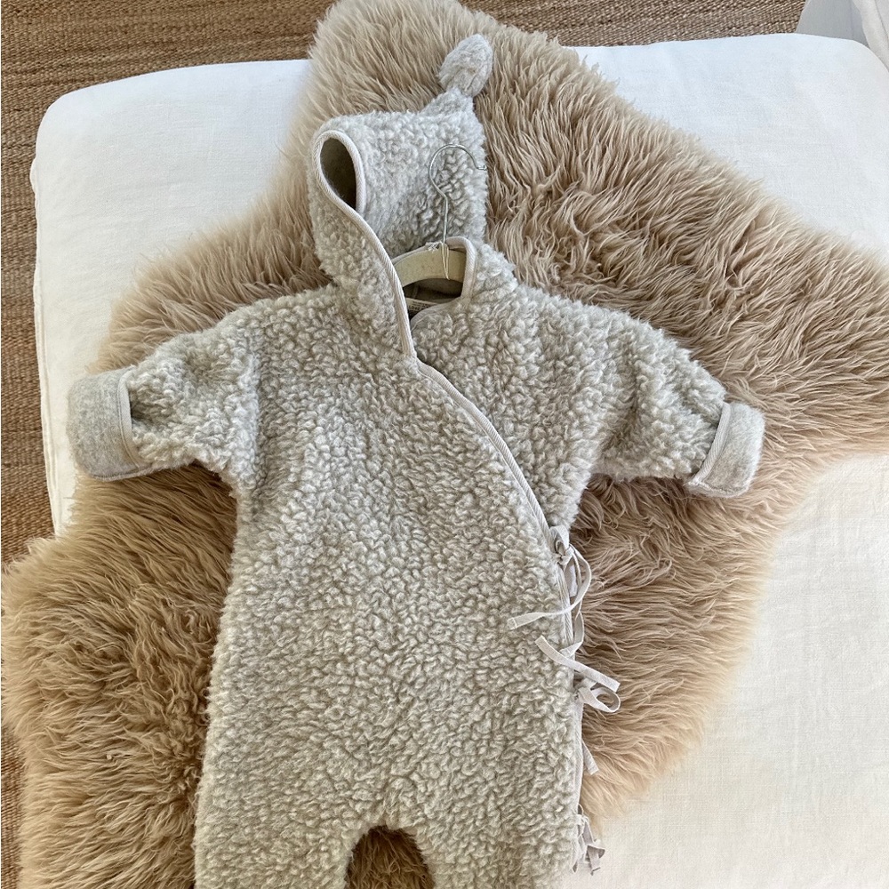 BINIBAMBA merino wool snuggle suit